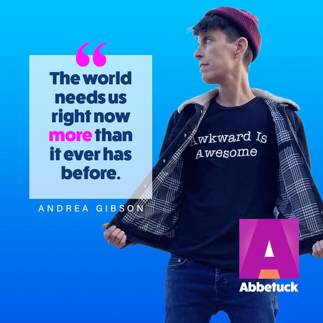 Slam poet Andrea Gibson.