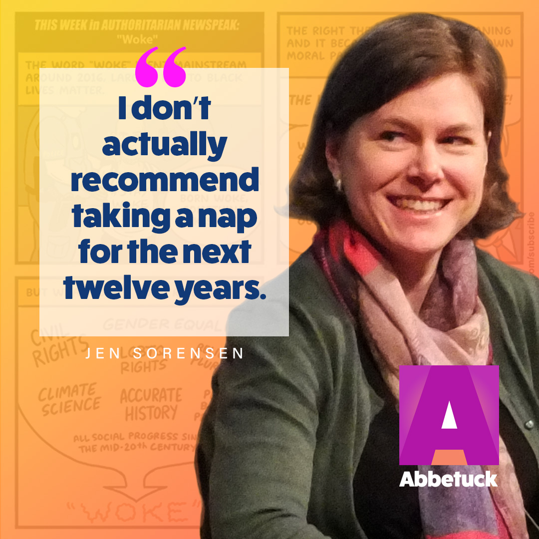 American cartoonist and illustrator Jen Sorenson.