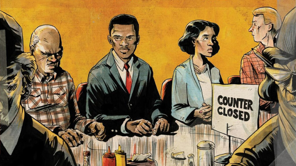 "March" by John Lewis, Andrew Aydin and Nate Powell.