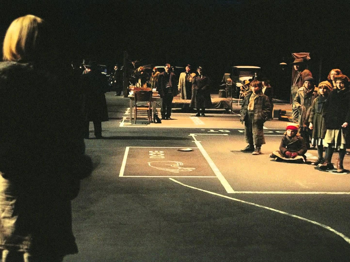 "Dogville" (2003), a film directed and written by Lars von Trier