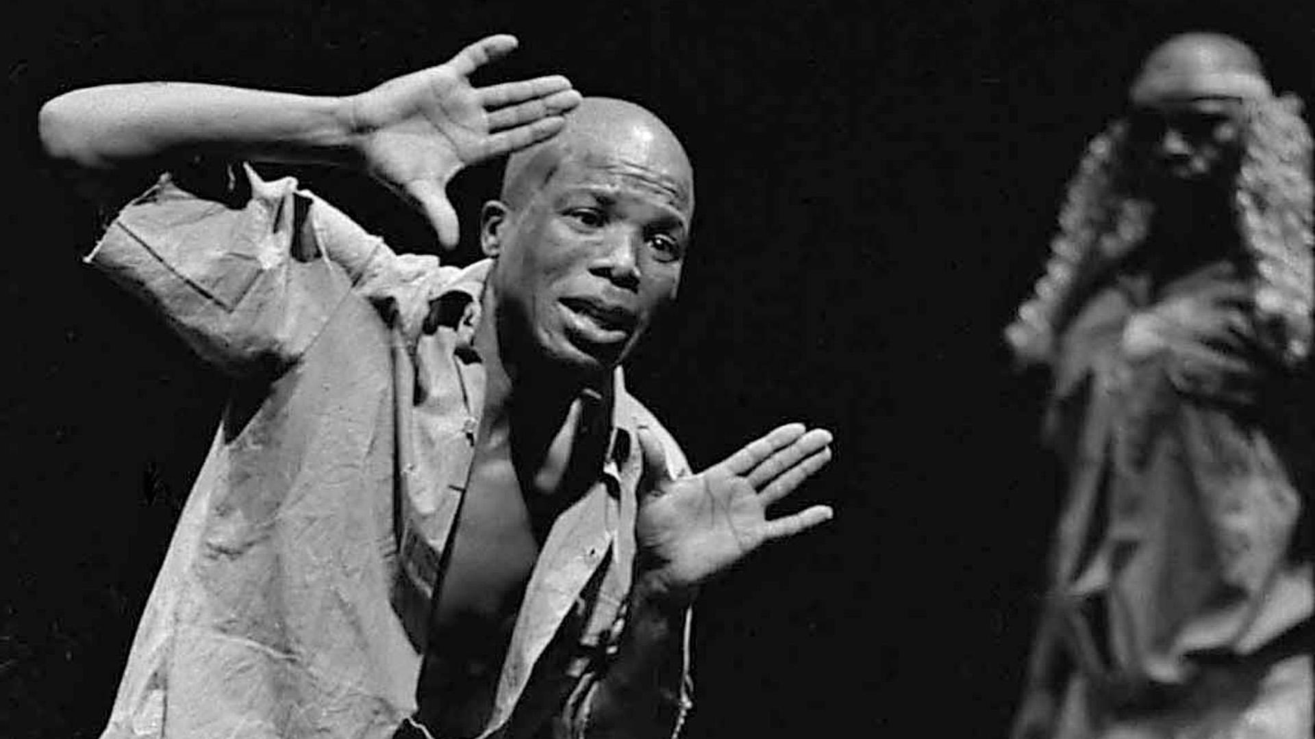 John Kani and Winston Ntshona in  “The Island.” 