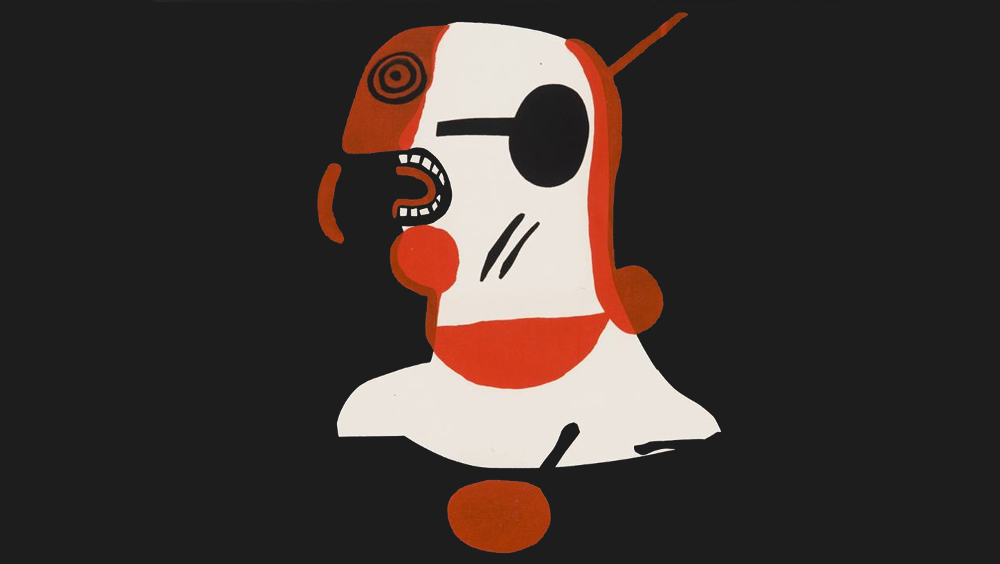 Detail from Mikalojus Povilas Vilutis' Aggression II (1979)